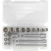 Rockforce  3/8" 20el. z nasadkami (6-22mm), adapterami i przedłużkami