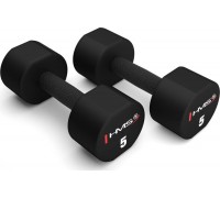 HMS Dumbbells HPT05 poliuretanowe 2 x 5 kg