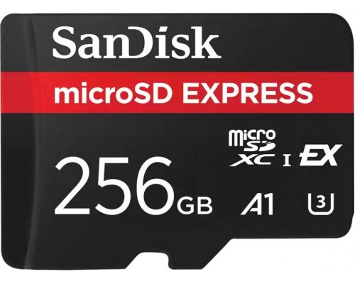 SD  SanDisk Express MicroSDXC 256 GB Class 10 UHS-I/U3 A1 V30 (SDSQXFN-256G-GN4NN)