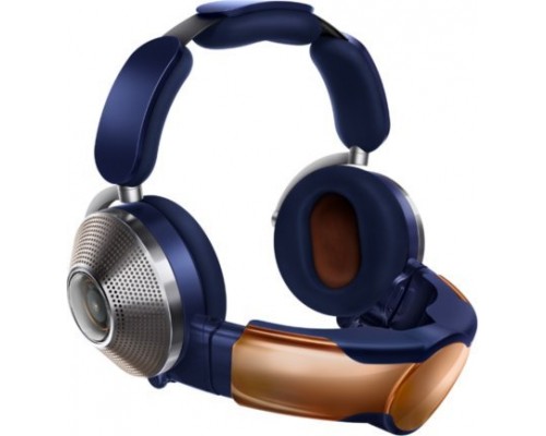 Dyson Zone Absolute+ Przewodowy i Opaska na głowę Niebieski, Miedziany