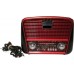 RADIO GŁOŚNIK BT USB PRZENOŚNE SOLAR AKUMULATOR