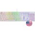 Mars Gaming MK422WRUS Gaming Mechanical  RGB / Red Switch / US