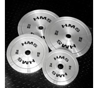 TOS SET TALERZY OLIMPIJSKICH STALOWYCH KALIBROWANYCH 2 x 10 - 25 KG (140 KG) HMS