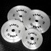 TOS SET TALERZY OLIMPIJSKICH STALOWYCH KALIBROWANYCH 2 x 10 - 25 KG (140 KG) HMS