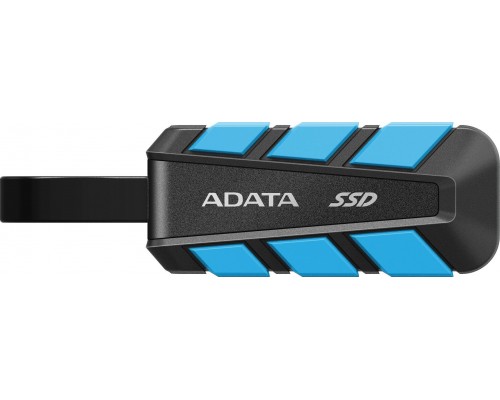 ADATA External SSD 500GB SC740, USB-C 3.2 Gen2, Černo-modrá