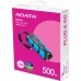 ADATA External SSD 500GB SC740, USB-C 3.2 Gen2, Černo-modrá