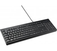 Kensington KB100 EQ klawiatura Dom/Biuro USB QWERTY Skandynawia Czarny