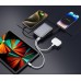 Swissten Power Bank 20000 mAh with Built-In Cables USB-C and Lightning