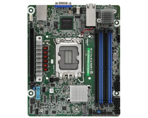ASRock Mainboard EC266D4ID-2T/X550 mini-ITX Sockel 1700 DDR5-only Single