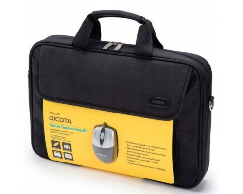 The handy notebook bag with optical mouse.