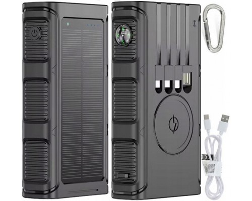 nemo POWERBANK ŁADOWARKA INDUKCJA 36000mAh 8xUSB LATARKA 2x LED USB-C PD