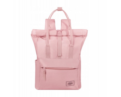 American Tourister Urban Groove Pastels Roll Top Backpack Pastel Pink