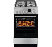 Special offer! Electrolux gas stove with electric oven SteamBake stainless steel 50cm LKK560222X