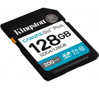 SD  Kingston Canvas Go! Plus (Gen4) SDXC 128 GB Class 10 UHS-I/U3 V30 (SDG4/128GB)