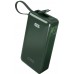 SBS Mobile SBS LCD Power Bank 10000 mAh zielony -   energii