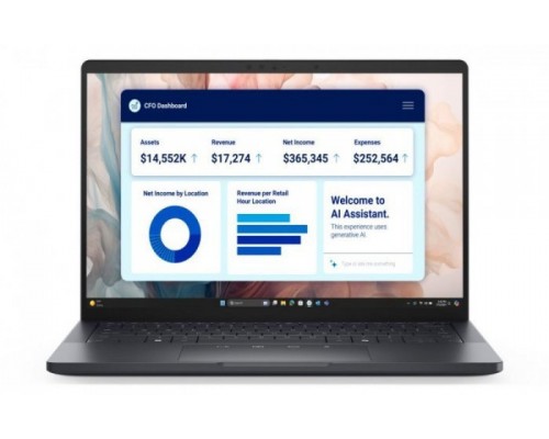 Laptop Dell DELL Pro 13 Premium PA13250 Intel Core Ultra 7 268V Laptop 33,8 cm (13.3") Ekran dotykowy Quad HD+ 32 GB LPDDR5x-SDRAM 512 GB SSD Wi-Fi 7 (802.11be) Windows 11 Pro Gray