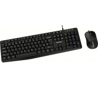 CANYON Zestaw klawiatura i mysz SET-1 EN Przewodowy Black