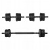 Spokey Dumbbells Pondus bituminous 2 x 10 kg Czarne