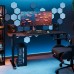 Gaming galds Diablo Chairs X-Tensio 1400 Black 140 cmx60 cm