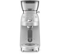 SMEG Kaffeemühle 50s Style CGF02SSEU silber