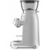 SMEG Kaffeemühle 50s Style CGF02SSEU silber