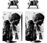 Naklejki Naklejka Skórki na PlayStation 5 orawith  Pady Motyw The Last of Us