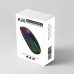 MYSZKA BEZPRZEWODOWA SLIM LED ŁADOWANA RGB BEZKLIKOWA USB 2.4Ghz AKUMULATOR