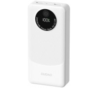 Dudao K12Pro 22.5W PD 20000mAh USB-A, USB-C - baltos spalvos
