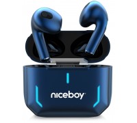 Niceboy HIVE SpacePods TWS 25 Godzin AAC IPX5 Dotykowe Mikrofon IPX5 Etui