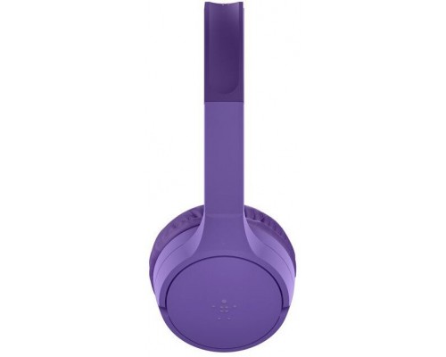 Belkin SoundForm Mini Przewodowy i Opaska na głowę Fioletowy