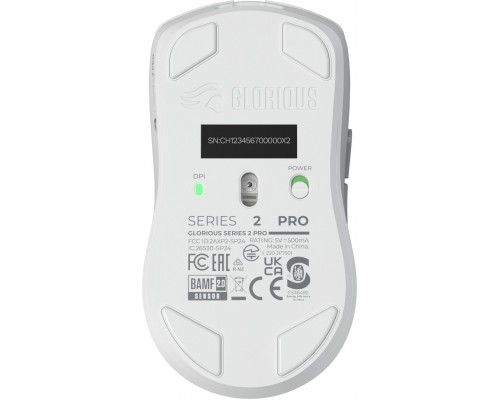 Glorious Series 2 PRO Wireless Gaming Maus - weiß