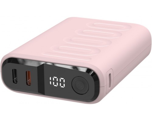 RealPower PB-10000C PD+ mit 3xType-C,Rose