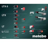 METABO.SB 18 L Quick in metaBOX 145 case, with SC 30 charger + 2 Li-Ion batteries 18 V / 2.0 Ah