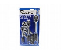 Zestaw grzechotek 1/2 3/8 1/4 quick release (10)