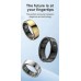 Smart RING PRO black, t�tno, saturacja, monitor snu, aktywno��, roz 11, Powerton