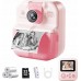 Aparat Natychmiastowy Dla Dzieci Cyfrowy Mp3 Gry Druk Telefon Obiektyw 180s / P02 Rose