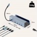 Station Forcking Steam Deck DOCK ROG ALLY DEX 6w1 HUB USB-C HDMI 4K Ethernet Zenwire HUB62