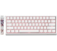 Madlions Fierce Gaming Gear (FGG) FGG MAD60 HE RGB - US układ - Magnetic Amber Pro Switches - Czysty Biały (Biały) Magnetyczna Gamingowa