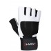 RST04 WHITE-BLACK ROZM. M RĘKAWICE NA SIŁOWNIĘ HMS