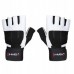 RST04 WHITE-BLACK ROZM. M RĘKAWICE NA SIŁOWNIĘ HMS