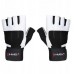 RST04 WHITE-BLACK ROZM. M RĘKAWICE NA SIŁOWNIĘ HMS