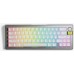 Glorious Gaming GMMK 3 PRO HE 65% Prebuilt Wireless  RF Wireless QWERTY US English Silver