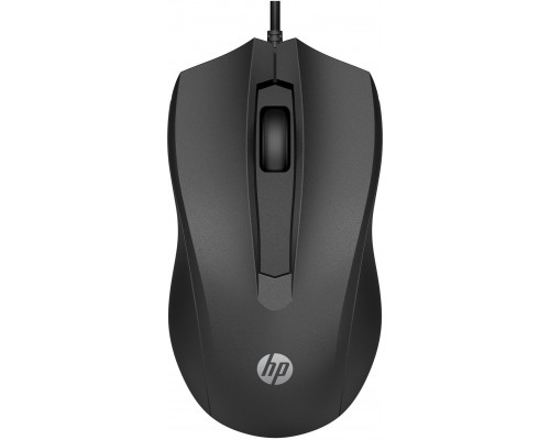 HP 105 Black Wired Mouse