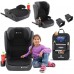 FMonroe FOTELIK SAMOCHODOWY MODEL HUGO black-szary R129 100-150 CM ISOFIX