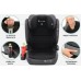 FMonroe FOTELIK SAMOCHODOWY MODEL HUGO black-szary R129 100-150 CM ISOFIX