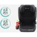 FMonroe FOTELIK SAMOCHODOWY MODEL HUGO black-szary R129 100-150 CM ISOFIX