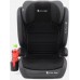 FMonroe FOTELIK SAMOCHODOWY MODEL HUGO black-szary R129 100-150 CM ISOFIX