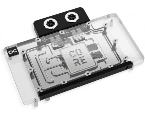 Alphacool Core GeForce RTX 5080 EPIC-X Wasserblock, Backplate - Acryl, schwarz