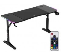 Gaming galds Huzaro Hero 3.6 RGB Black Black 140 cmx60 cm