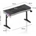 Gaming galds Huzaro Hero 3.6 RGB Black Black 140 cmx60 cm